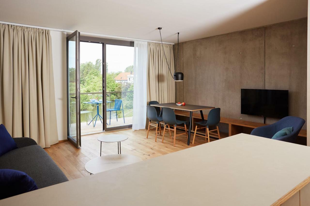 Sternen Bohlingen Aparthotel Buitenkant foto